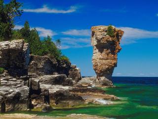 обои Rock Formation,   Ontario,   Canada фото