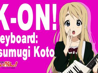 обои K-On! - Keyboard: Tsumugi Kotobuki фото