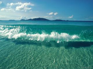 обои Кристальная вода Тихого океана фото