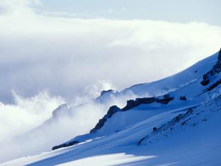 обои Nisqually Glacier on Mount Rainier,   Washington фото