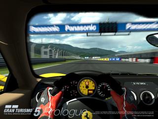 обои Gran Turismo 5 вид с салона фото