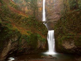 обои для рабочего стола: Multnomah Falls