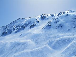 обои Горы покрытые снегом фото