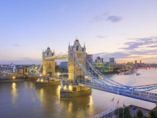 обои Лондон мост через реку фото