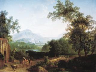 обои Итальянский пейзаж. 1806 фото