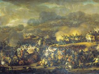 обои Сражение под Лейпцигом 6 октября 1813 года. 1815 фото