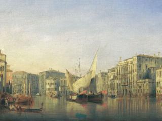 обои Вид Венеции. 1851 фото
