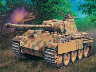 обои Немецкий танк Т-5 Пантера фото