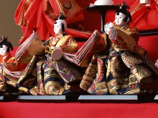 обои Музыкальный ансамбль в древней Японии фото