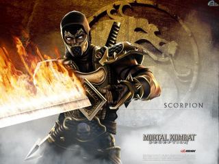 обои Скорпион с мечом фото