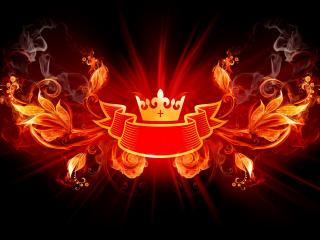 обои Огненная корона викингов фото