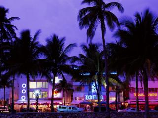 обои Район Арт-Деко,   Южный Пляж,   Майами-Бич,   Флорида фото