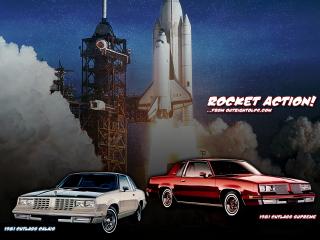 обои для рабочего стола: 1981 Cutlass with Columbia