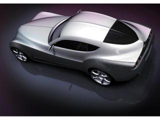 обои 2010 Morgan EvaGT Concept боком фото