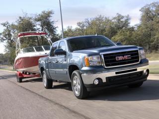 обои для рабочего стола: 2011 GMC Sierra 1500 лодка