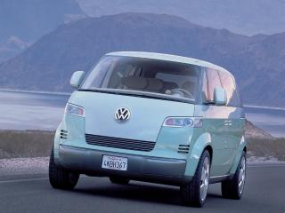 обои 2001 Volkswagen Microbus Concept передок фото