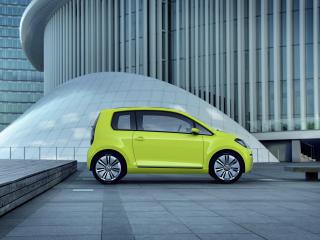 обои 2010 Volkswagen E-Up Concept сбоку фото