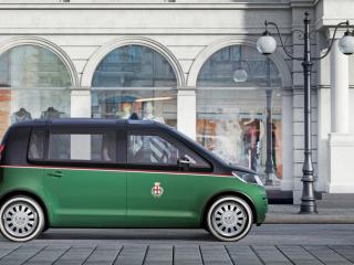 обои 2010 Volkswagen Milano Taxi Concept сбоку фото