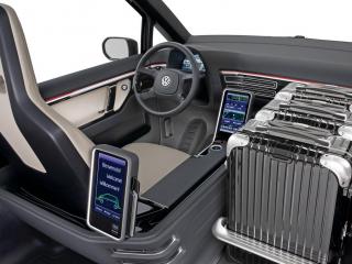обои 2010 Volkswagen Milano Taxi Concept сиденье водителя фото