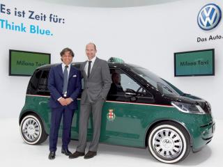 обои 2010 Volkswagen Milano Taxi Concept создатели фото