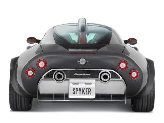 обои 2008 Spyker C8 Aileron сзади фото