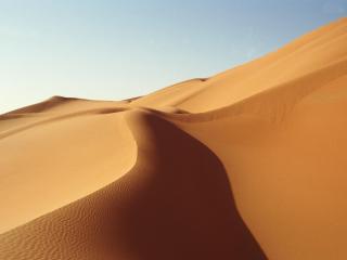 обои Бескрайняя пустыня фото