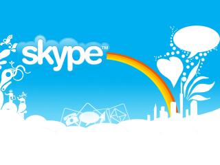обои Skype Скайп программа для общения фото