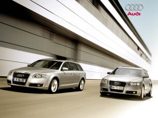 обои Испытание скоростью автомобилей Audi фото