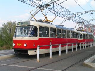 обои Пражский трамвай фото