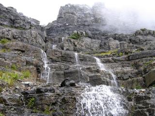 обои Природный душ с горы фото