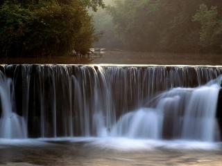 обои Красивый водопад в Арканзасе фото