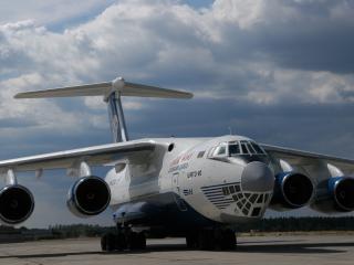 обои Ил-76,   военно-транспортный самолёт фото