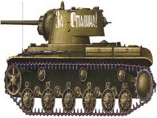 обои Советский танк КВ-1 фото
