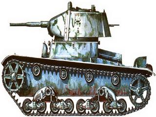 обои Советский танк Т-26 образца 1939 года фото