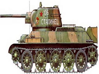 обои Закоммуфлированный советский танк Т-34 фото
