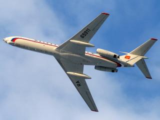 обои Ту-134 поднимается все выше фото