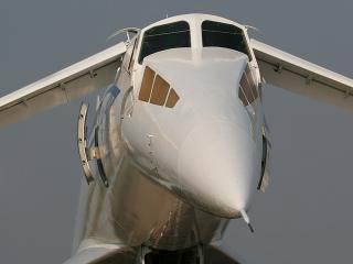 обои Носовая часть самолета Ту-144 фото