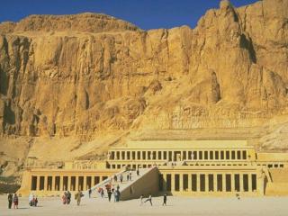 обои Заупокойный храм царицы Хатшепсут в Египте фото