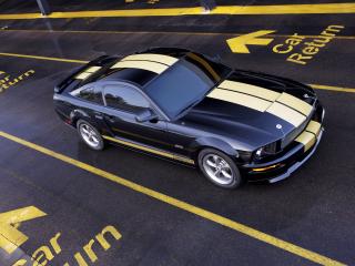 обои Shelby GT-H сверху фото