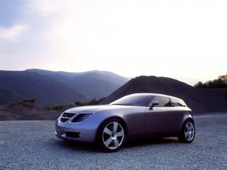 обои Saab 9X Concept сбоку фото