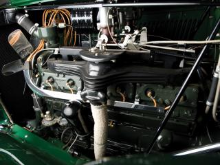 обои Auburn Twelve Phaeton Sedan (1250) 1934 мотор фото
