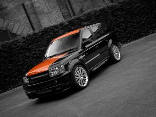 обои Project Kahn Range Rover Sport Vesuvius черный фото