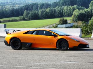 обои Premier4509 Lamborghini Murcielago LP670-4 SV оранжевый фото