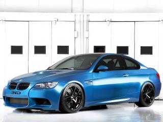 обои для рабочего стола: IND BMW M3 Coupe (E92) 2011 синий