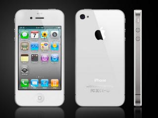 обои Apple iphone 4 белый фото