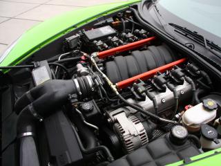обои Geiger Corvette Z06 (C6) 2009 мотор фото