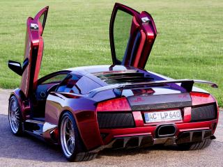 обои JB Car Design Lamborghini Murcielago LP640 открыты двери фото