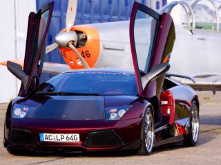 обои JB Car Design Lamborghini Murcielago LP640 перед фото