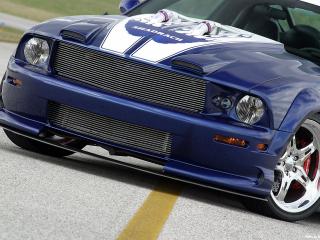 обои 2006 Ford Shadrach Mustang GT by Pure Power Motorsports бампер фото