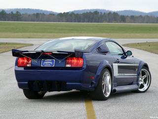 обои 2006 Ford Shadrach Mustang GT by Pure Power Motorsports боком фото